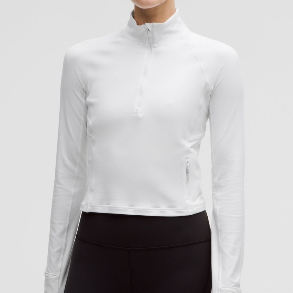 Lululemon it’s rulu cropped half zip